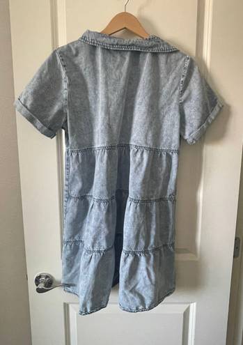 Perfect Blue Denim Dress Size M