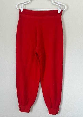 The Range  Women’s  Red Jogger Style Sweatpants Small