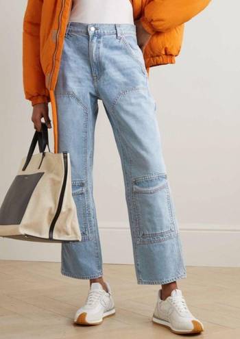 GRLFRND Milla Utility High Rise Straight Leg Jean