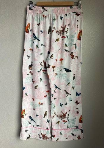 Anthropologie  x Nathalie Lete Woodland Creatures Light Flannel Pajama Pants XS