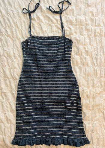 RD Style Striped Sundress With Tie Sleeves! 