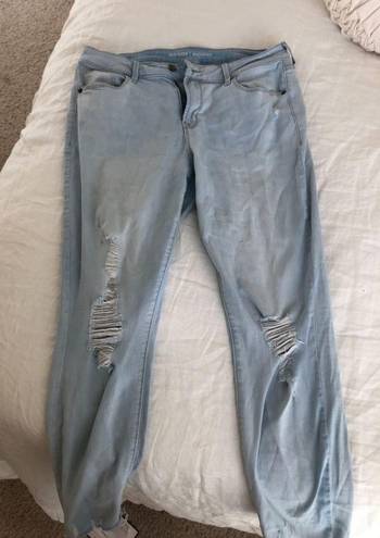 Old Navy Rockstar Light Wash Jean