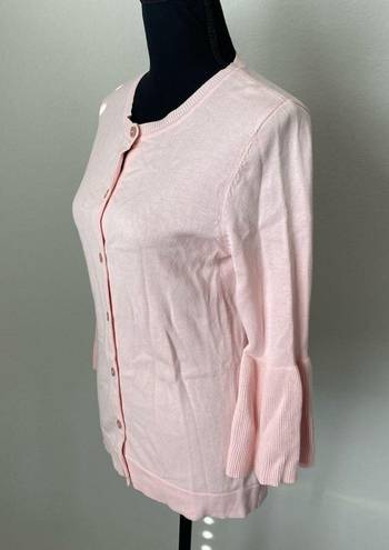 Isaac Mizrahi  Live Pink Sweater Blouse Extra Small