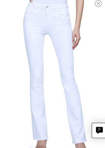 L'Agence L’Agence Selma Blanc (White) High Rise Bootcut Size 31 Jeans.