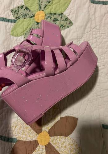 Pink Platforms Size 6.5