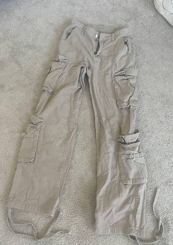 H&M Tan Cargo Pants 