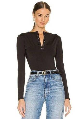 n:philanthropy Womens Size L  Bruna Bodysuit Black NWT