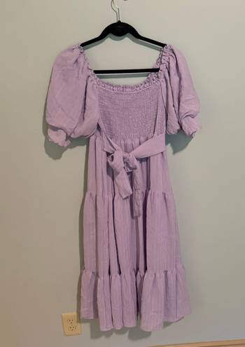 &merci Lavender Maxi Dress 