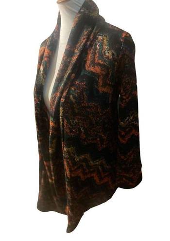 Alberto Makali  Multi Color Open Cardigan Sweater XS-EUC