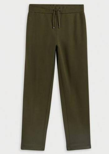 Ted Baker  Vveria Relaxed Side Trim Drawstring Jogger Pant Size US 2 Khaki Green