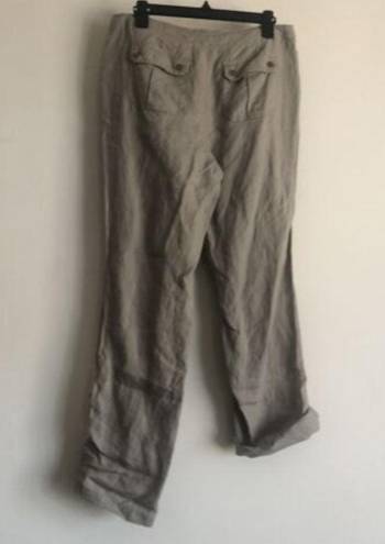 Cynthia Rowley  Womens Linen Pants Size 10