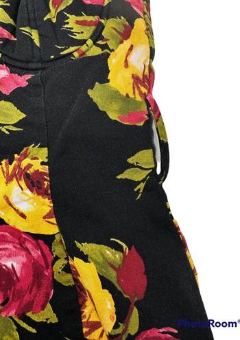 Twenty One  Strapless Floral Twill Mini Dress (S)