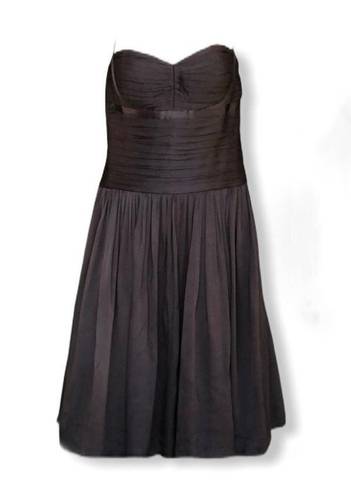 Laundry by Shelli Segal Vintage  Black Silk Dress