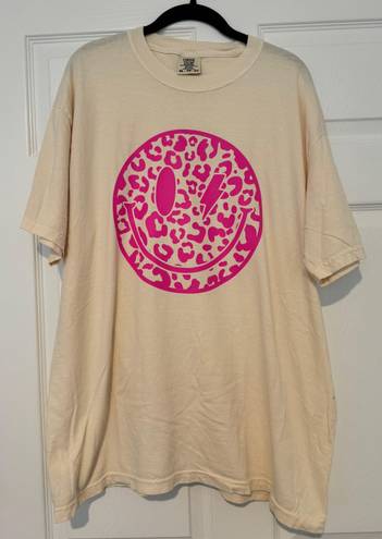 Comfort Colors Smiley Face Shirt