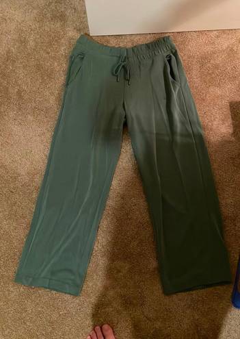 Athleta Green  Flare Pants