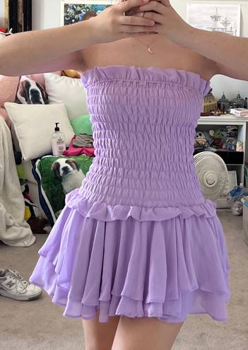 Revolve Sleeveless Purple Dress