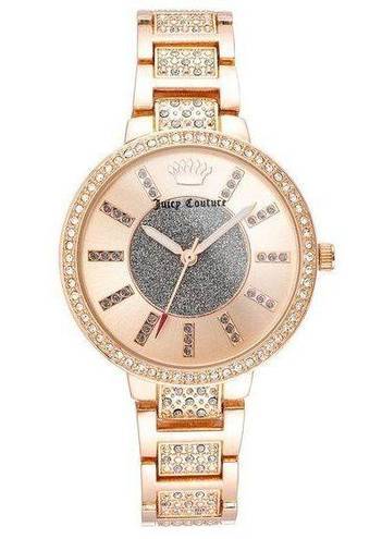 Juicy Couture NWT  Rose Gold & Rhinestone Watch