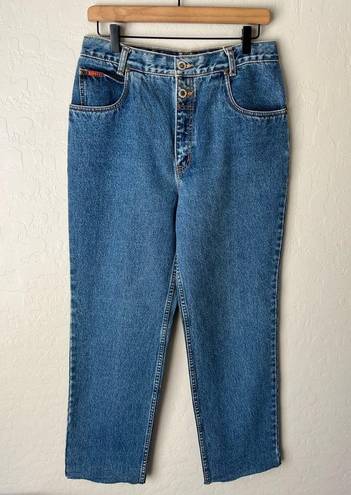  LawMan  Vintage Western Southwestern Denim Straight Leg Jeans