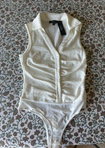 Lulus White Bodysuit Top