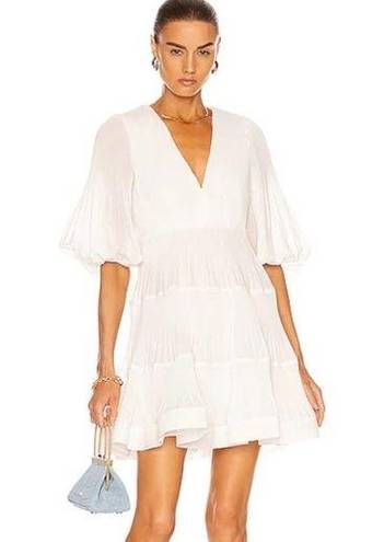 Zimmermann Nwot  white pleated dress