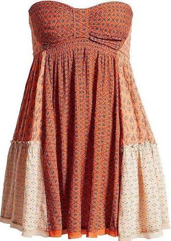 Free People Across The Sea Printed Tunic Dress