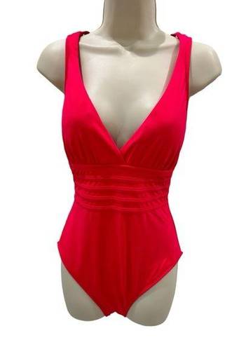 La Blanca  Island Goddess Multi-Strap Cross Back One-Piece Swimsuit