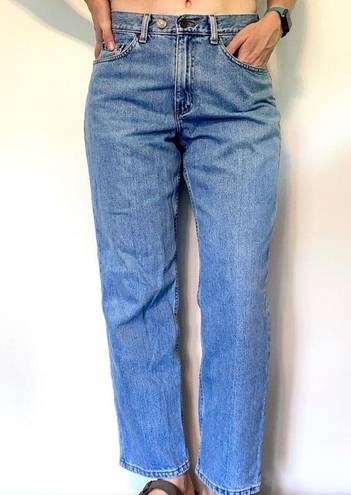 L.L.Bean Vintage  Mom Jeans High Rise Light Wash