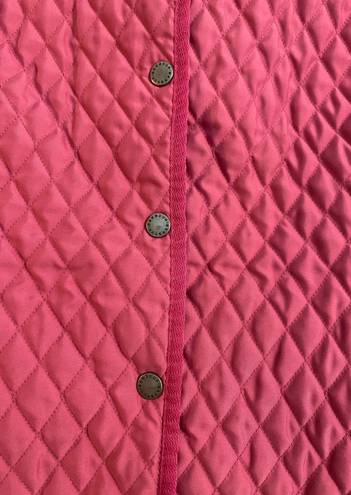 Barbour Pink Fulbourn Lightweight Short Gilet