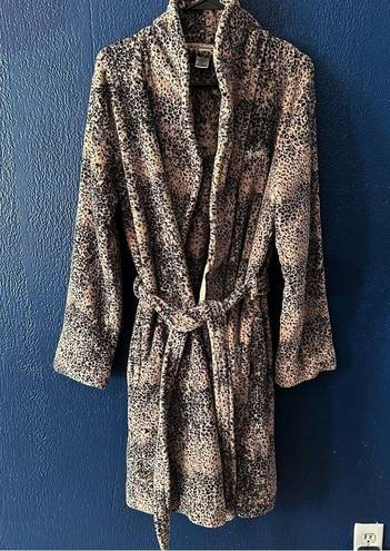 Calvin Klein Women's, Logo Belted Fluffy Soft Robe, Sleepwear, #513-3