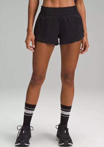 Lululemon Hotty Hot Shorts 4” Black