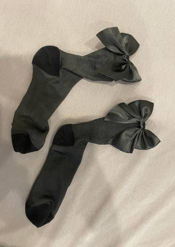 Urban Outfitters bow socks