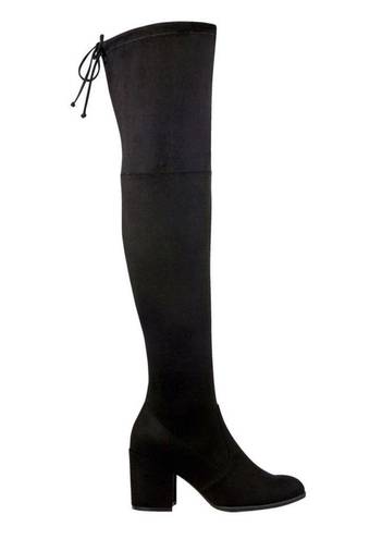 Unisa COPY -  over the knee faux  suede boots