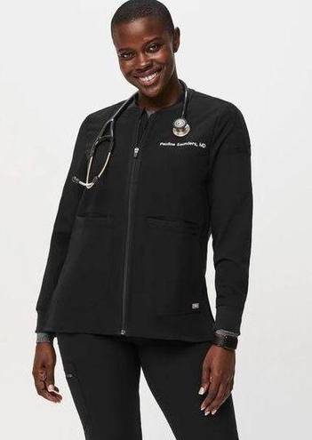 FIGS  Technical Collection Bellery Scrub Jacket in Black Sz Small Limited Edition