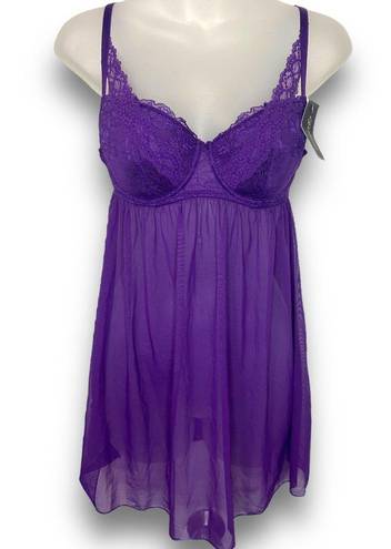 Frederick's of Hollywood NWT Purple Lingerie