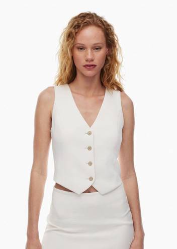 Aritzia Wilfred Pacino Vest In Birch