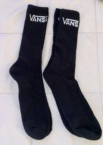Vans Black Tall Socks