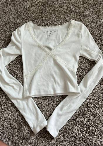 Aeropostale laced long sleeve