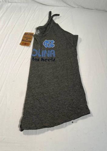 Rivalry Threads University Of North Carolina Tarheels Tank Top Womens Large Gray NWT