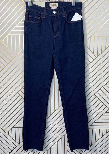 L'Agence  Sada High Rise Crop Slim Jeans Lexington