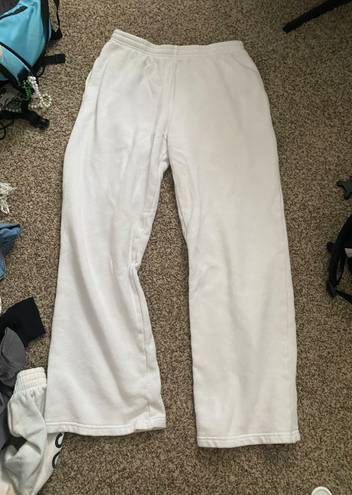 Brandy Melville White Brandy sweatpants 