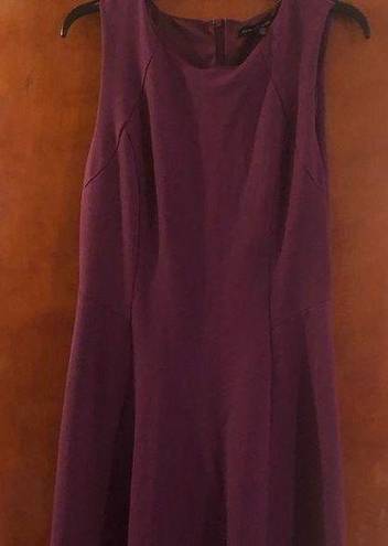 White House | Black Market  purple fit and flare dress size medium