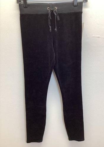 Juicy Couture  Black Label Velour Leggings NWT