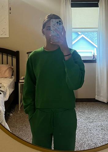 ZARA green sweatset