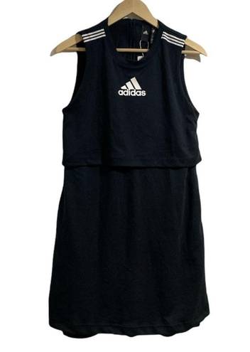 Adidas  GG dress NWT 3 stripe Game & Go‎ sleeveless side pockets xs