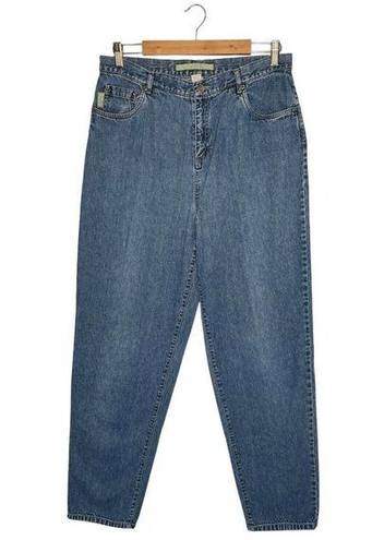 J.Jill  Jeans Womens 14T Tall Ultra High Rise Straight Classic Medium Wash Blue