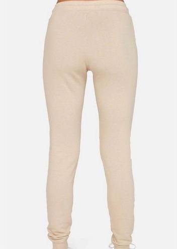 Mate the Label NWT  Cream Organic Terry Classic Jogger - XS