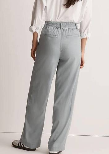 Madewell The Petite Neale Straight-Leg Pant in Drapeweave