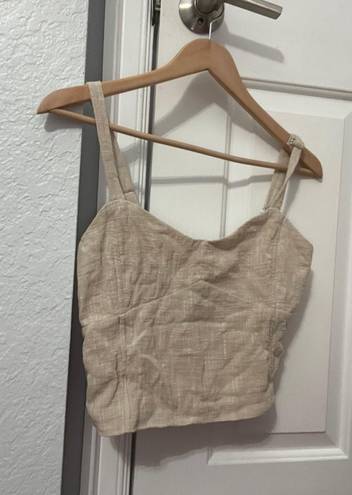 Marshalls Linen Top And Shorts Set