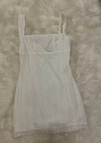 Princess Polly White Mini Dress