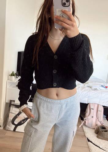 Hollister Cropped Cardigan